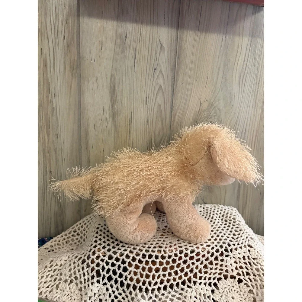 Ganz Webkinz Golden Retriever Plush Tan Shaggy Dog Stuffed Animal W Logo HS012